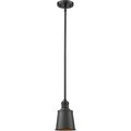 Innovations Lighting 1 Light Vintage Dimmable Led Addison 5" Mini Pendant 201S-OB-M9-OB-LED